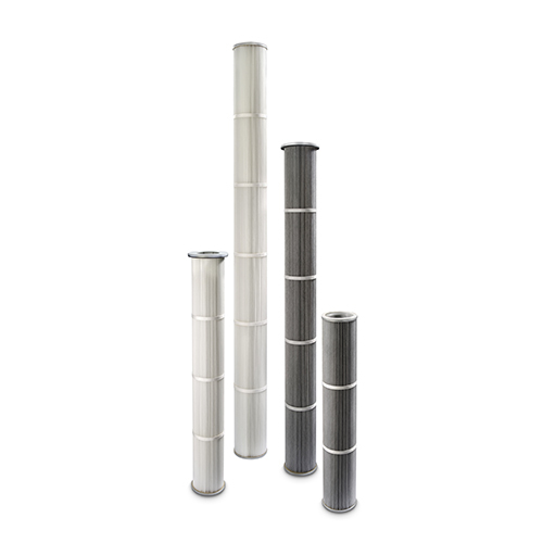 Oil and water repellent filter cartridge