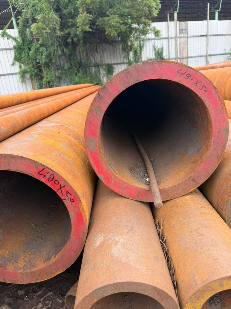 Large Diameter Heavy Thickness Carbon Steel Pipe (Astm A106 / St52 Grade) - Fittings: Valves