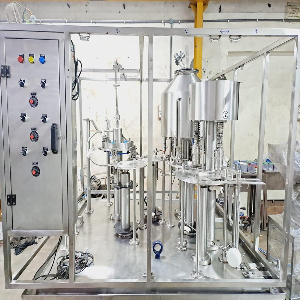 Mineral Water Bottle Rinsing Filling And Capping Machine