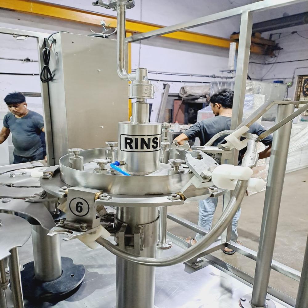 Mineral Water Bottle Rinsing Filling And Capping Machine