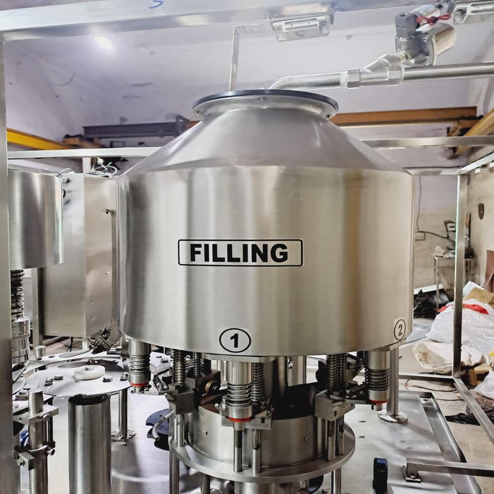 Mineral Water Bottle Rinsing Filling And Capping Machine