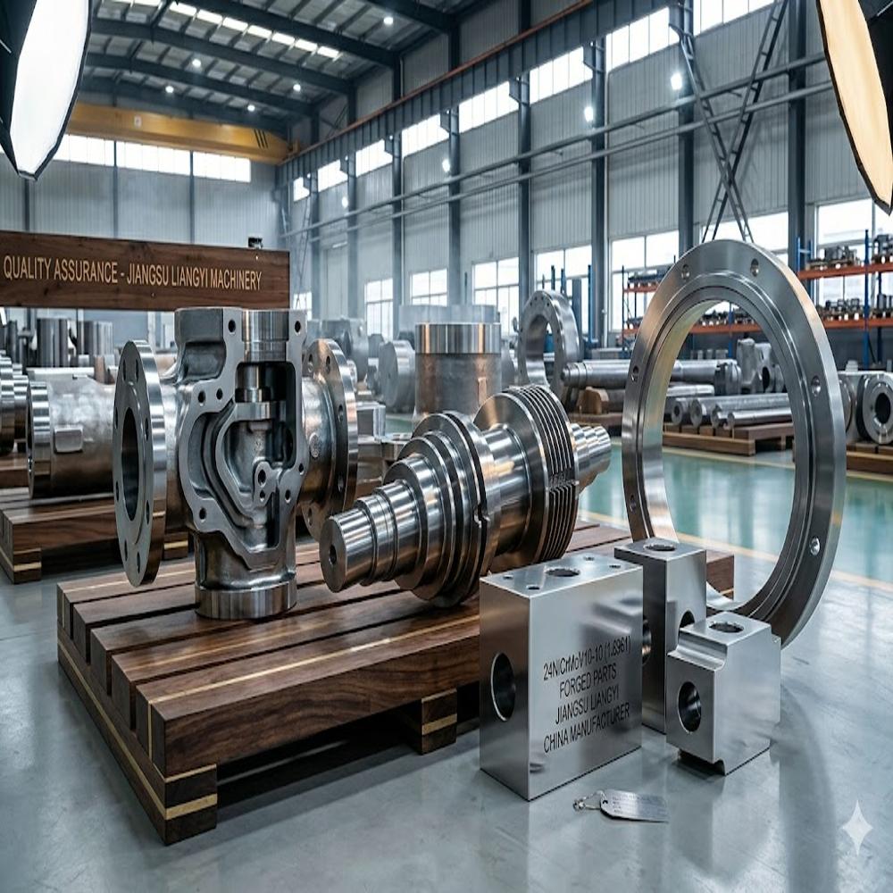 24NiCrMoV10 10 W.Nr. 1.6961 Low Alloy Ni Cr Mo V Steel Forgings for Turbine Rotors & Pressure Vessels Bars, Rotors & Flanges  Jiangsu Liangyi