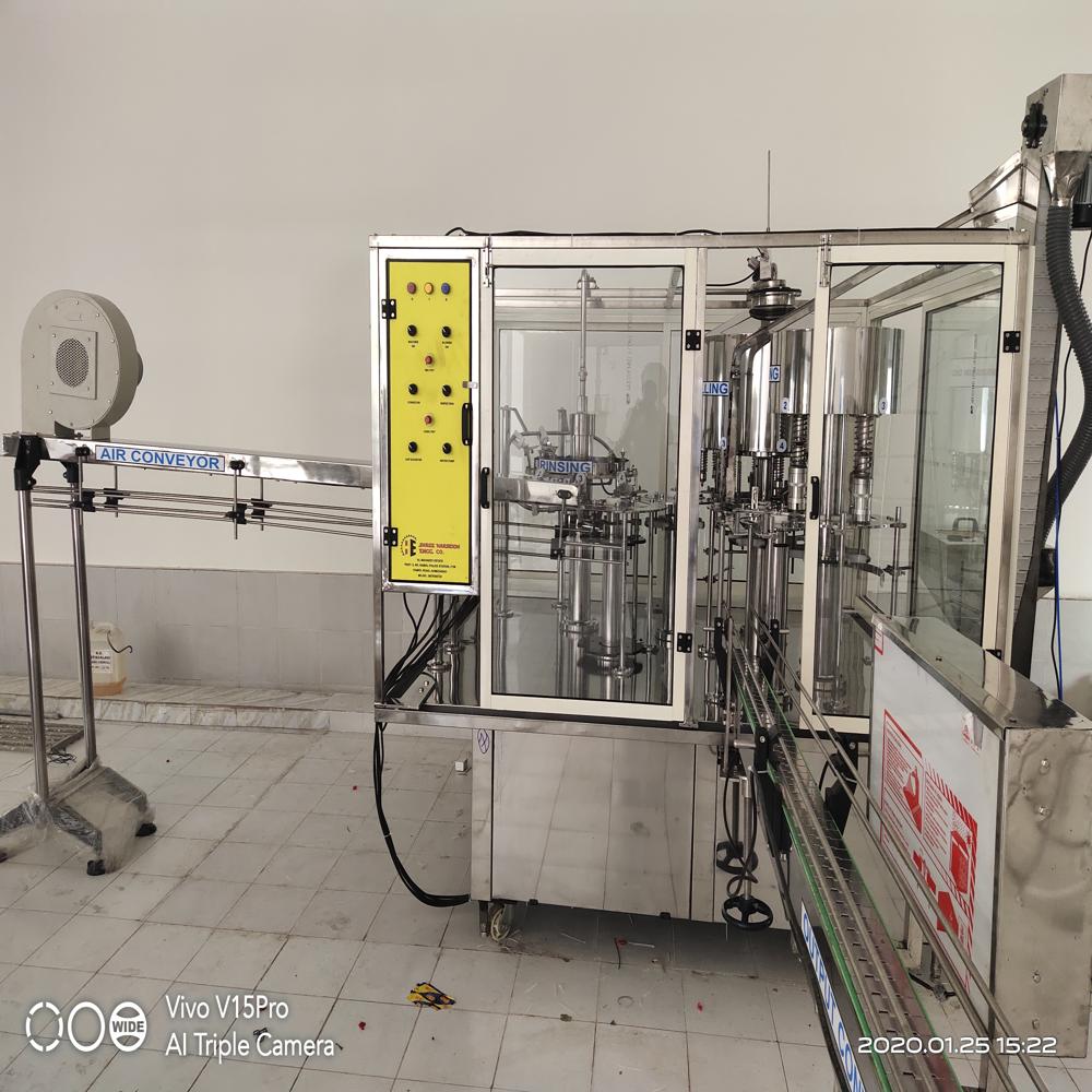 Mineral Water bottle filling machine