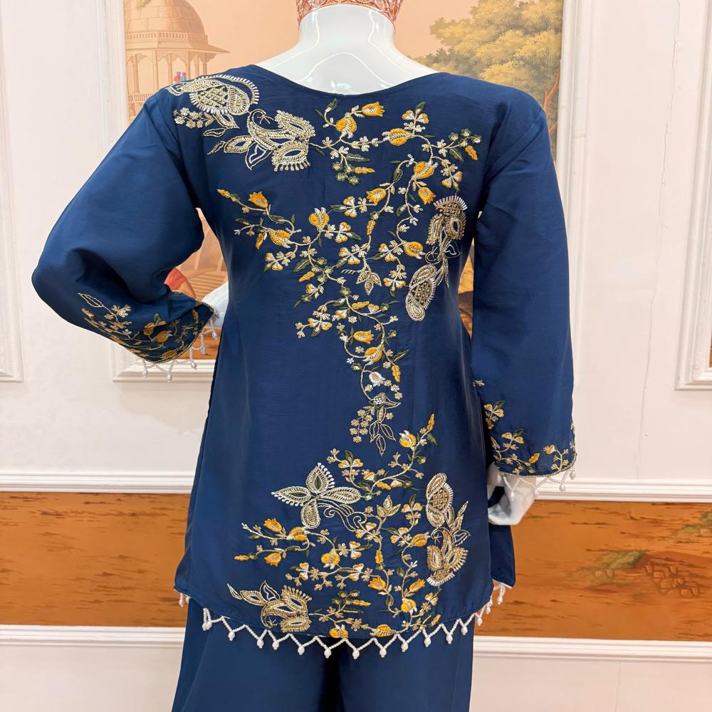 kurti plazzo set