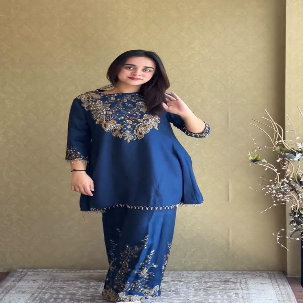 kurti plazzo set