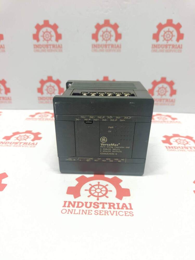 GE Fanuc IC200UEX626-D 6-Channel Analog Expansion Module Belonging To The VersaMax Micro PLC Series