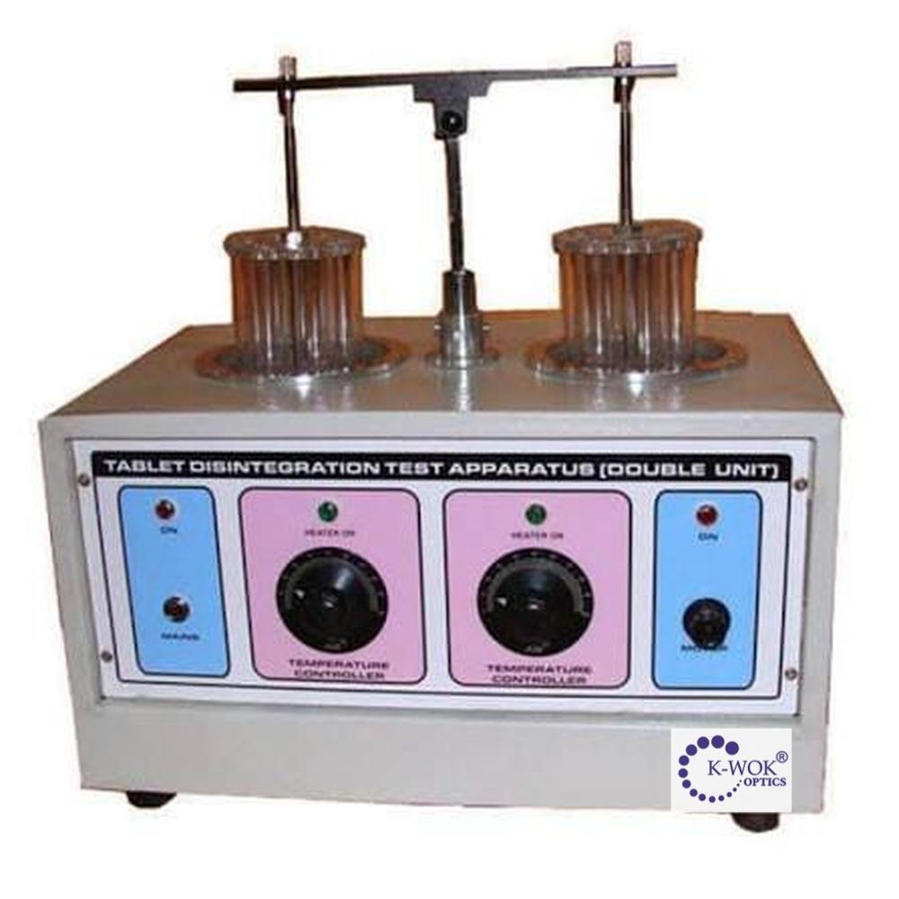K-Wok (Manual) Double Tablet Disintegration Test Apparatus - Color: Any Colour