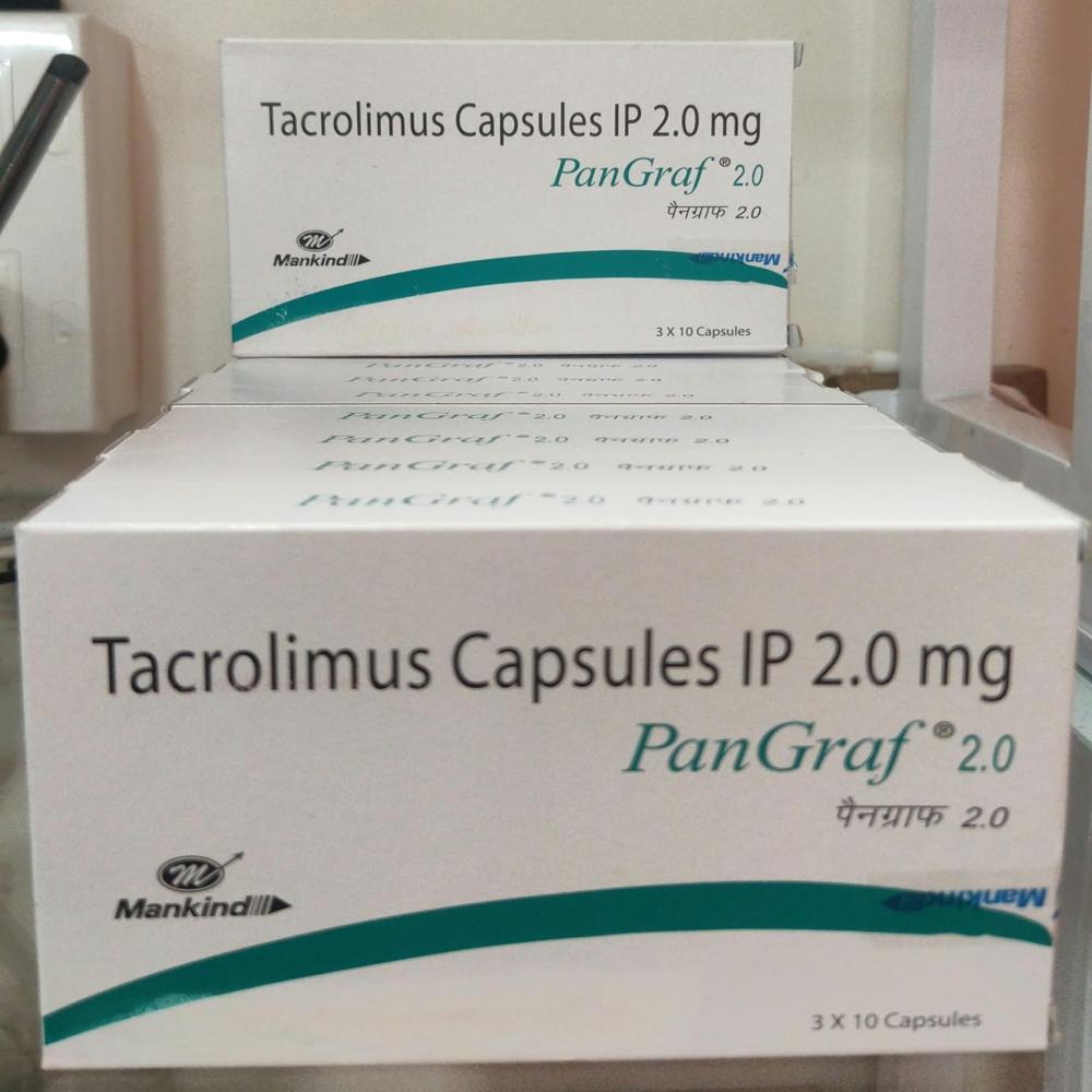 Tacrolimus Capsule 2Mg - Packaging Type: 3 Strips Of 10 Tablets In Each Box