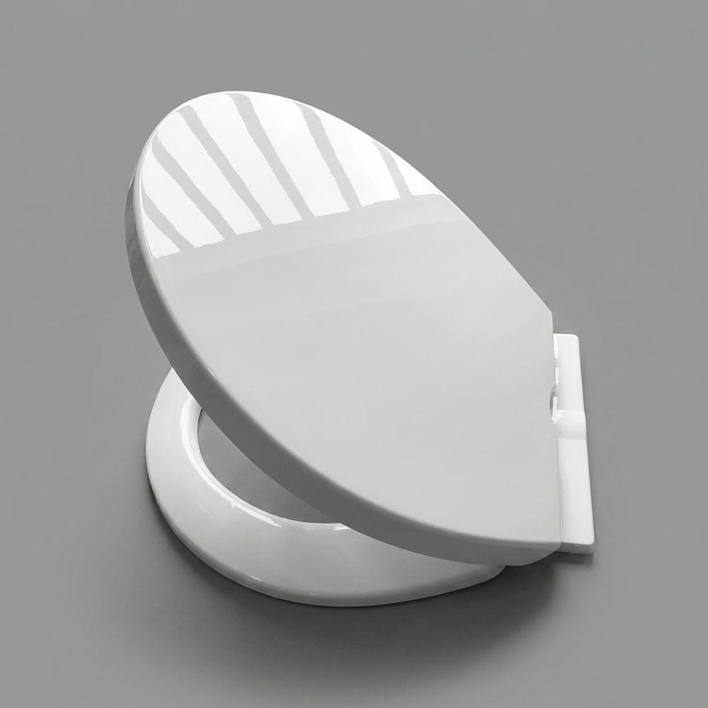 New Design Ewc Toilet Seat Cover, Best Seat Cover For European Seat, Ewc Toilet Seat Cover, - Color: White
