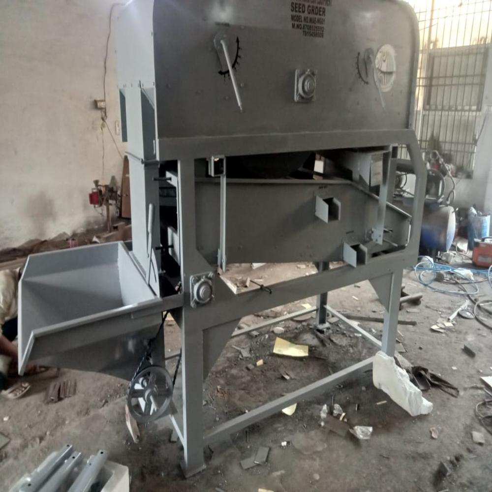 Pneumatic Seed Grader Cleaner - Air Tank Capacity: 2 Cubic Meter (M3)