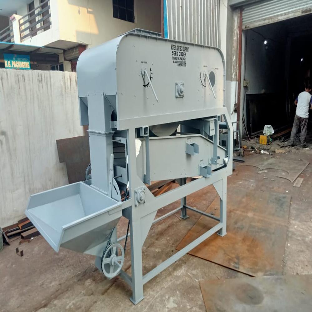 Pneumatic Seed Grader Cleaner - Air Tank Capacity: 2 Cubic Meter (M3)
