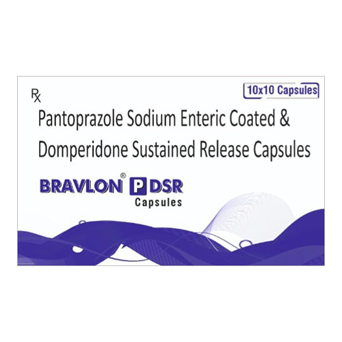 Pantoprazole Sodium Enteric Coated And Domperidone Sustained Release Capsules