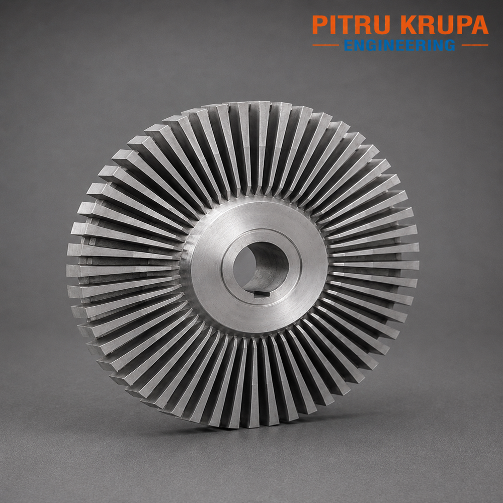 CNC Machined Aluminium Radial Fin Heat Sink