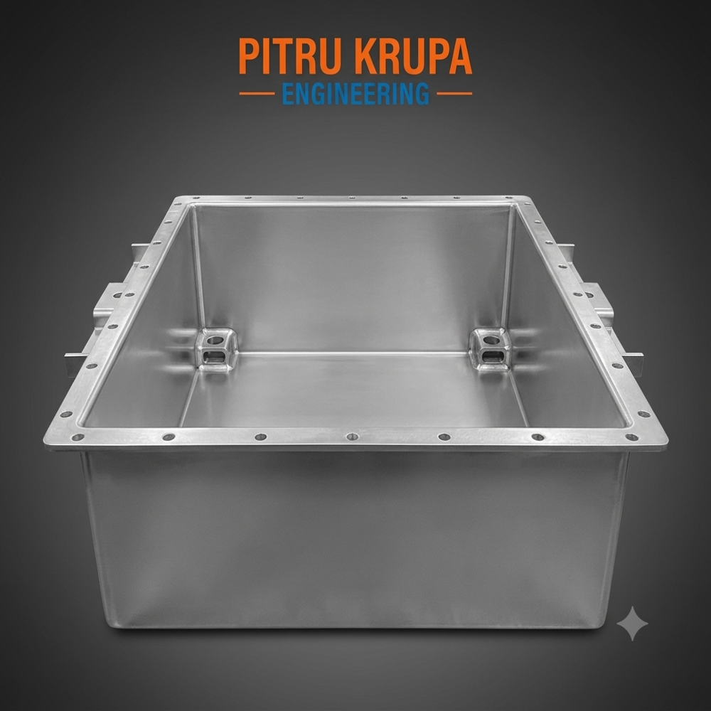 CNC Machined Aluminium Rectangular Enclosure Housing