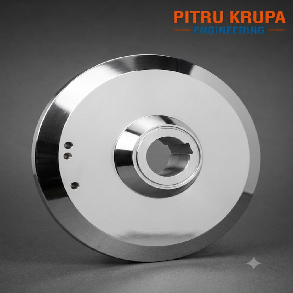 CNC Machined Aluminium Cooling Ring / Finned Heat Sink Ring