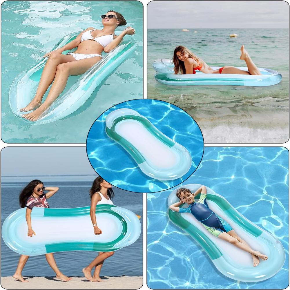 Inflatable Floating Bed Built-in Electric Pump - Age Group: Adult