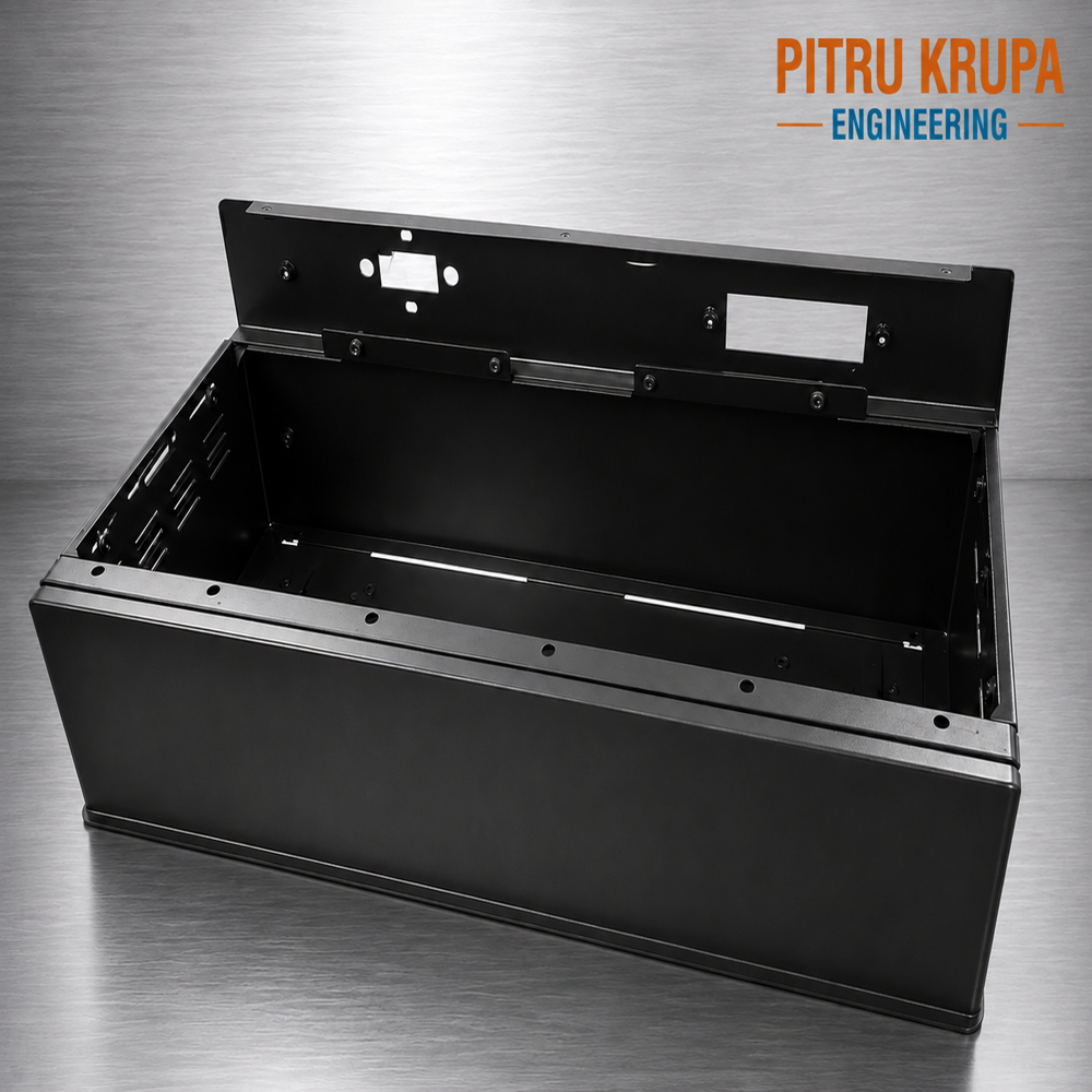 CNC Machined Aluminium Electronic Enclosure Housing