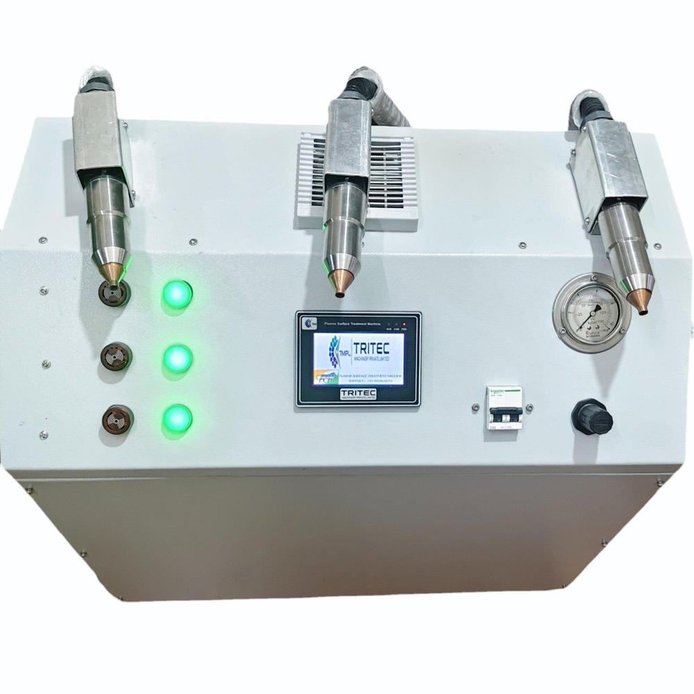 Three Head Plasma Treatment Machine Static Head