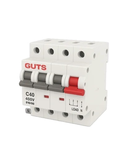Guts C Curve TPN Miniature Circuit Breaker