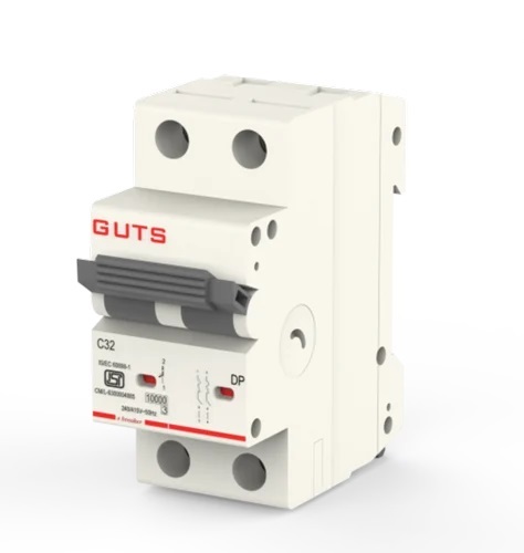 Guts D Curve DP Miniature Circuit Breaker