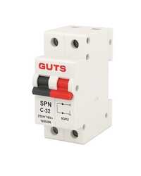 Guts B Curve SPN Miniature Circuit Breaker