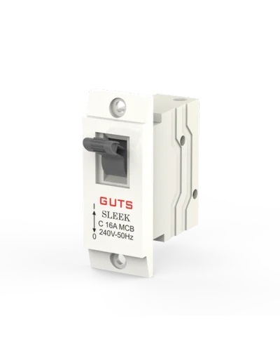 Guts Single Pole Screw Type Mini Trip MCB