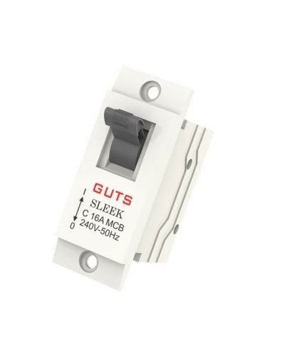 Guts Single Pole Screw Type Mini Trip MCB