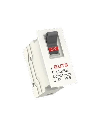 Guts Single Pole Modular Type Mini Trip MCB
