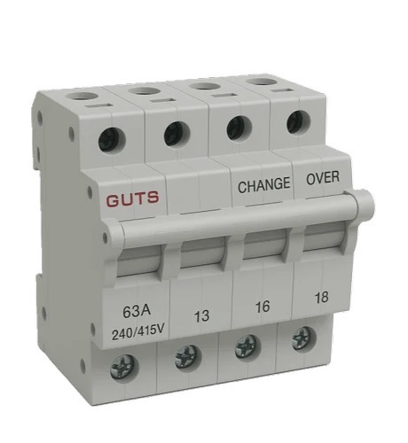 Guts I Breaker Four Pole Changeover Switch