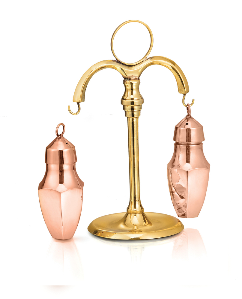 Copper Cruet Set