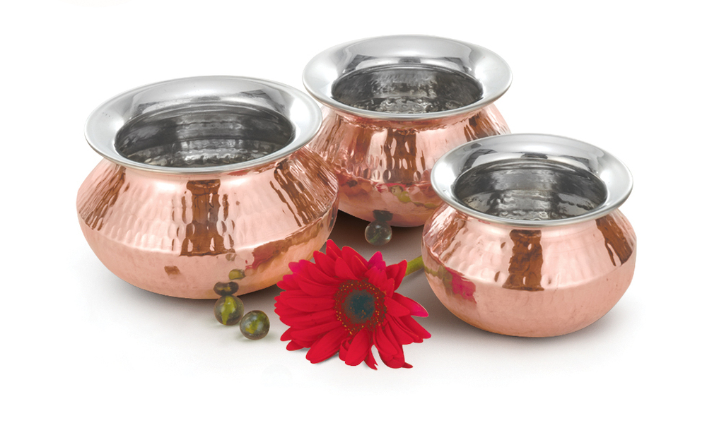 Copper Punjabi Handi