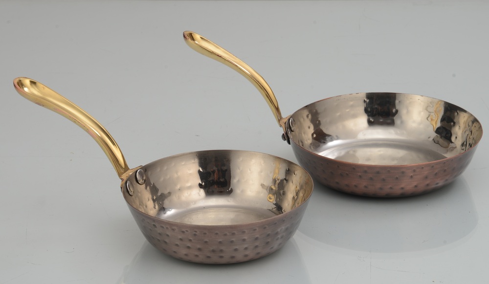 Fry Pan Single Brass Handle