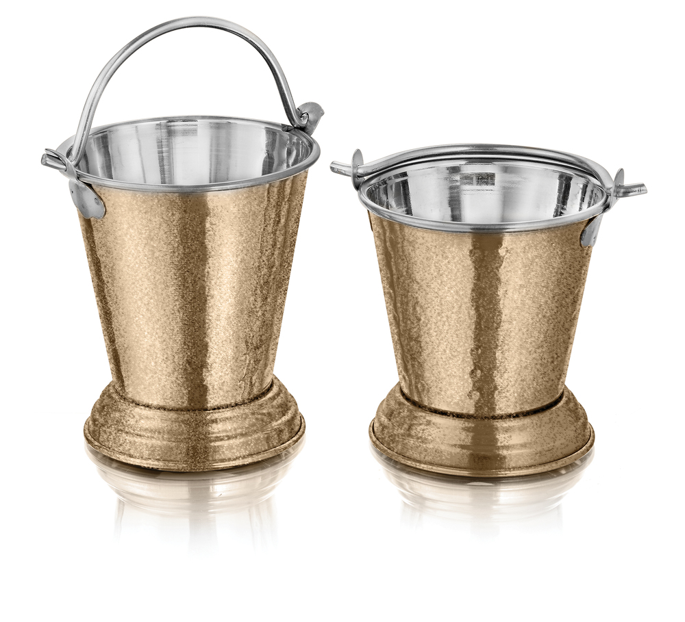Antique Gold Bucket