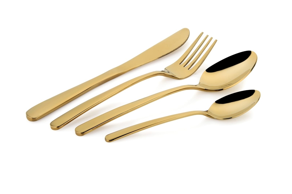 Maria Gold 4 MM Cutlery Set