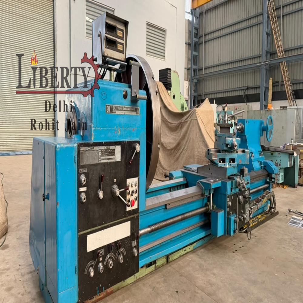 TOS Czech SU125 x 3000 mm Length Heavy-Duty Lathe Machine