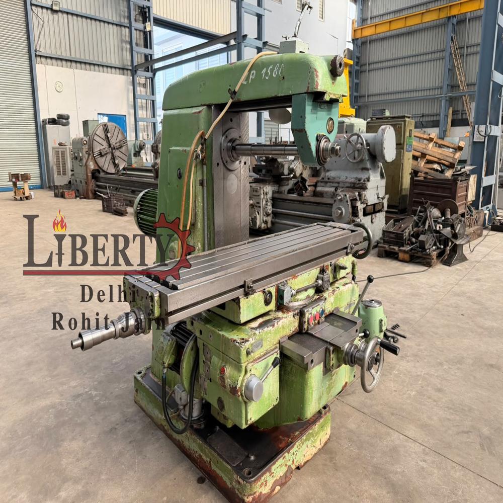 TOS Czech FA3U 1250 mm x 300 mm Universal Milling Machine