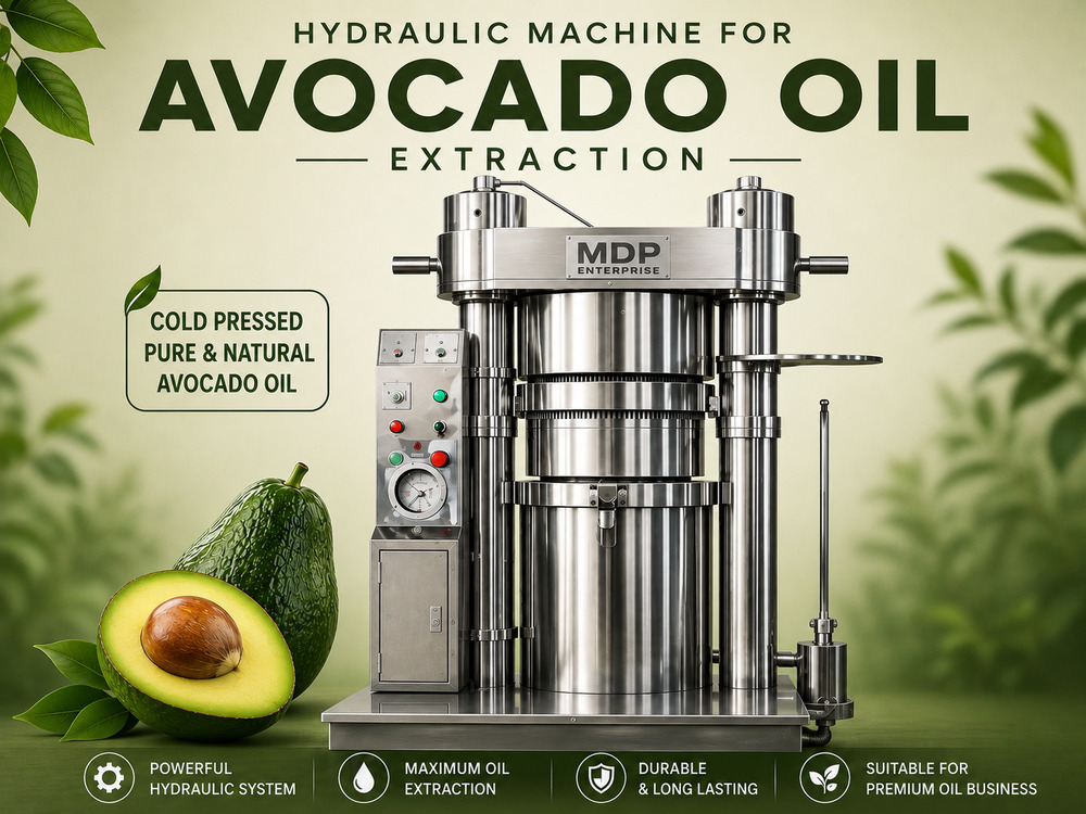 Hydraulic Avocado Oil Extraction Machine