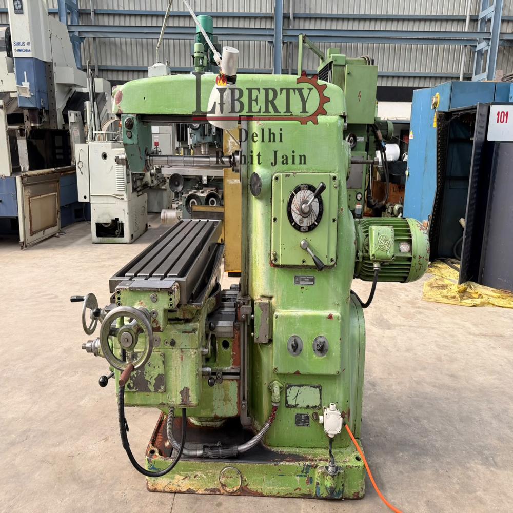 TOS Czech FA3U 1250 mm x 300 mm Universal Milling Machine