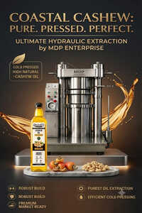 Hydraulic Cashew Oil Extraction Machine
