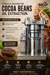 Hydraulic Cocoa Bean Oil Extraction Machine