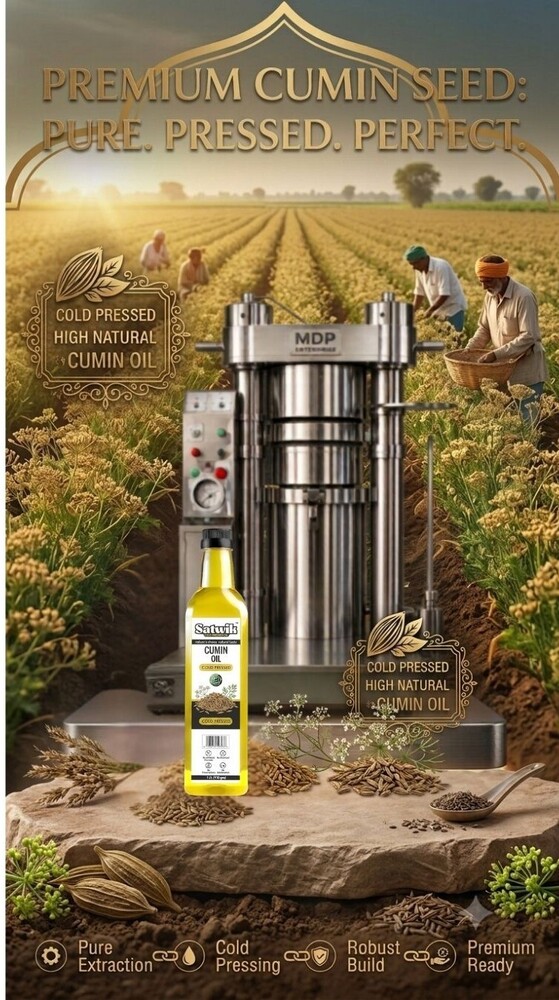 Hydraulic Cumin Seed Oil Extraction Machine