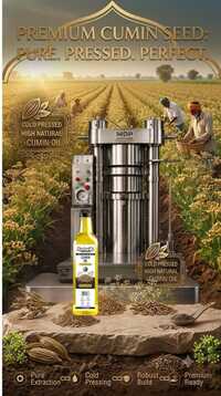 Hydraulic Cumin Seed Oil Extraction Machine