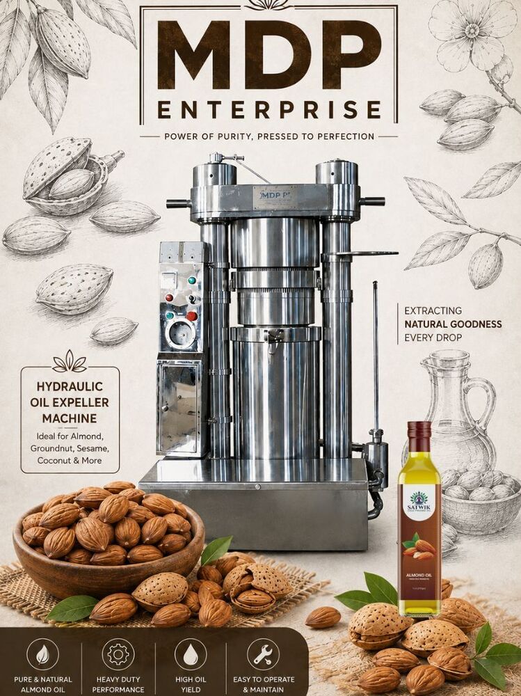 Hydraulic Almond Oil Extraction Machine Hydraulic Almond Oil Extraction Machine