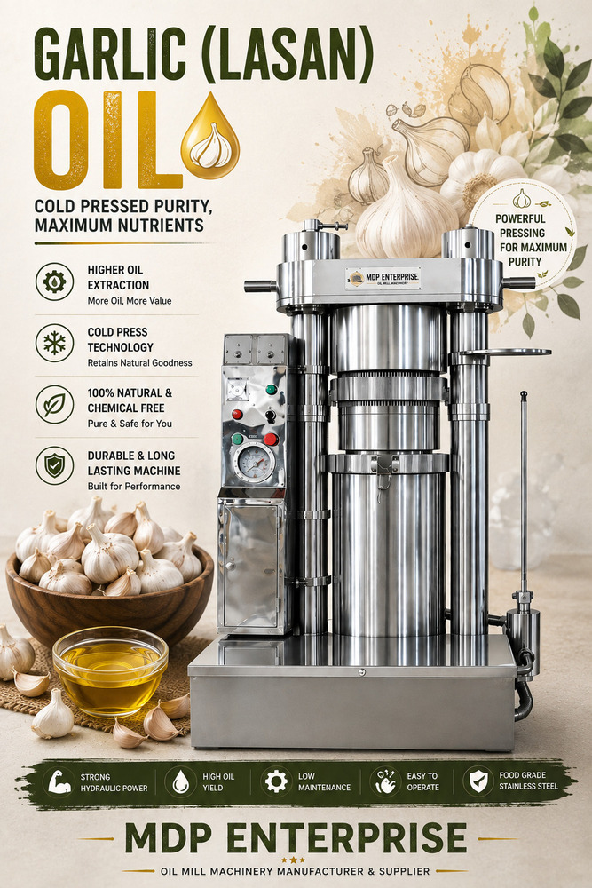 Hydraulic Garlic Oil Extraction Machine Hydraulic Garlic Oil Extraction Machine