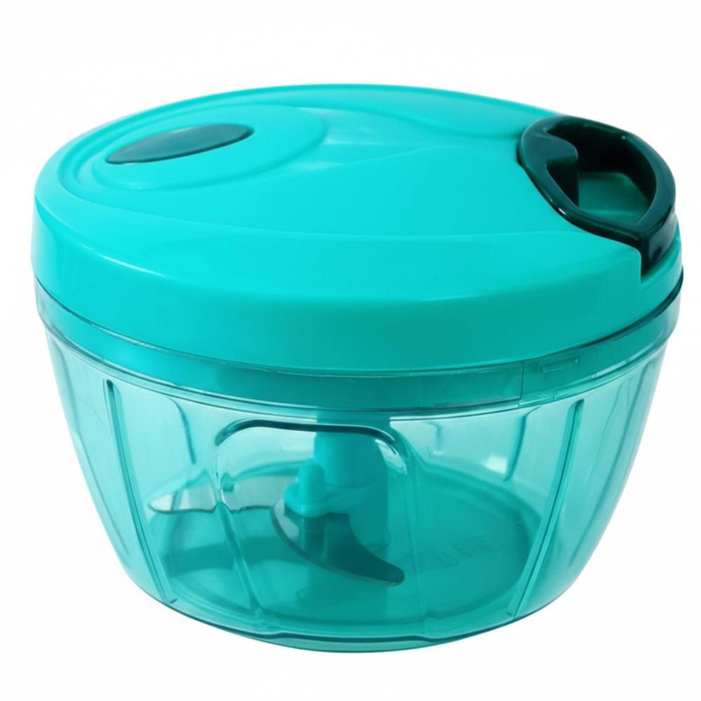450ml Dori Chopper with 3 Stainless Steel Blades Manual Vegetable Cutter Onion aND Fruit Chopper