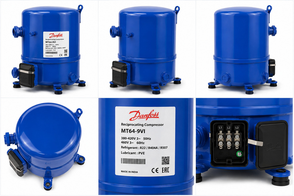 Danfoss MT Series Reciprocating Refrigeration Compressor