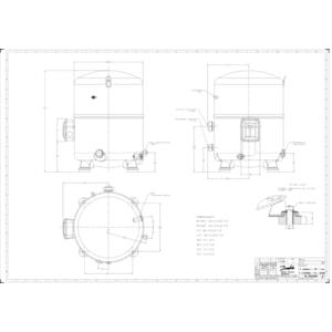 Danfoss MTZ Series Reciprocating Refrigeration Compressor