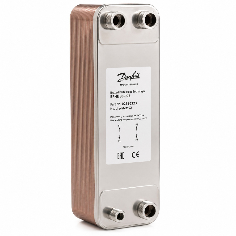 Danfoss Brazed Plate Heat Exchanger (BPHE)