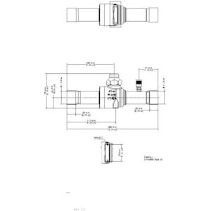 Danfoss GBC Refrigeration Shut-Off Valve