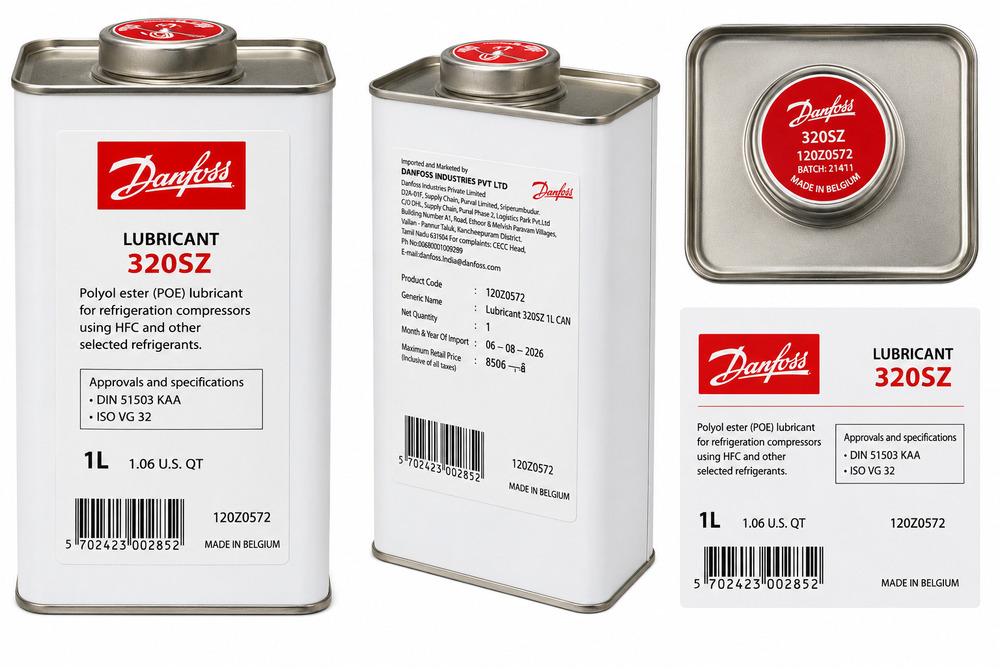 Danfoss Refrigeration Compressor Oil